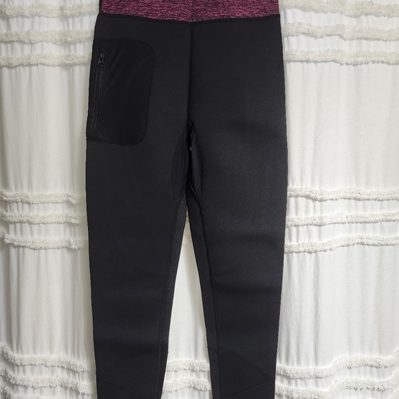 Bnwot Women's High waisted, Neoprene workout leggings. Size small . Firm on pric - Picture 12 of 12